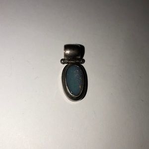 Oval Turquoise Pendant